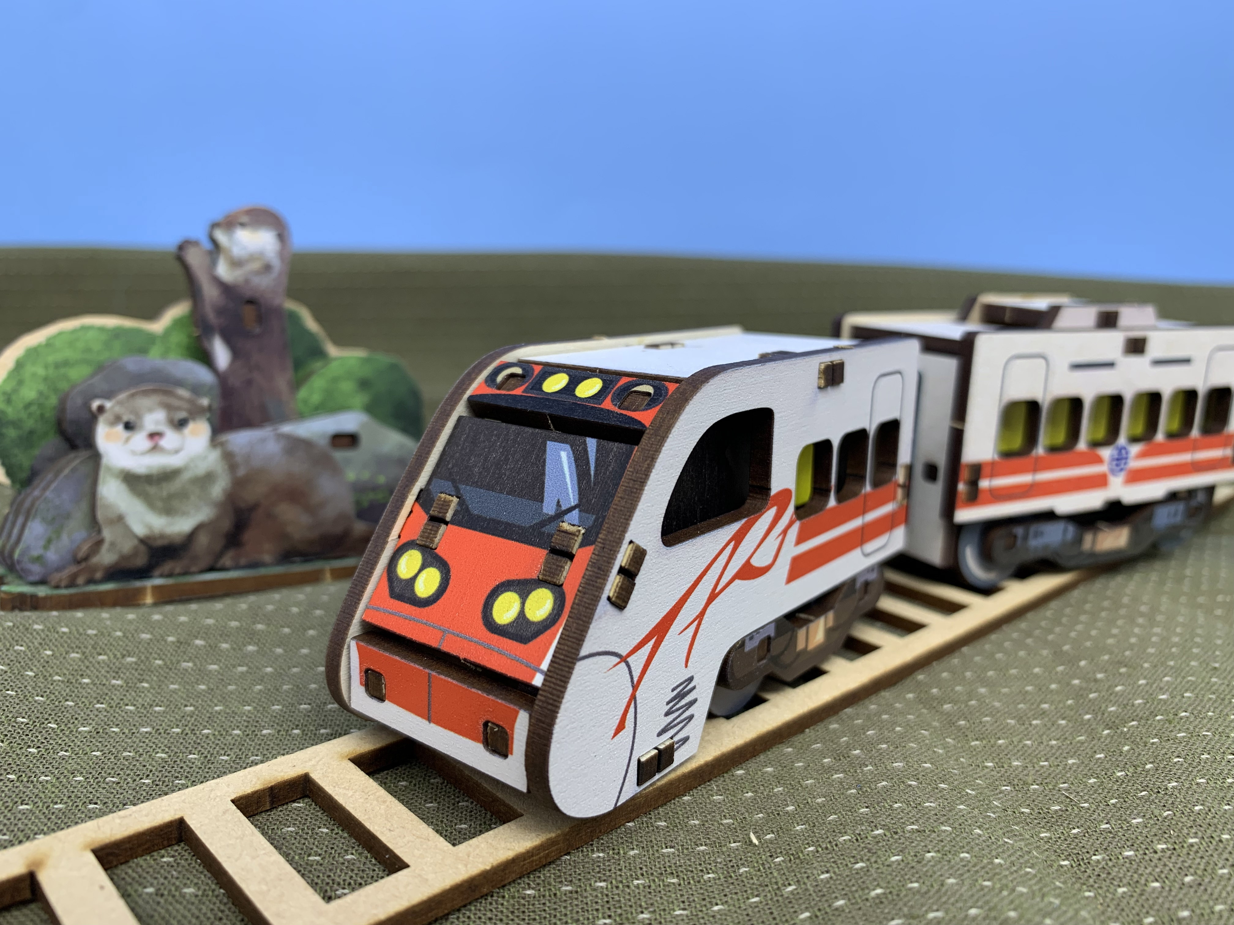 聖誕禮物 火車